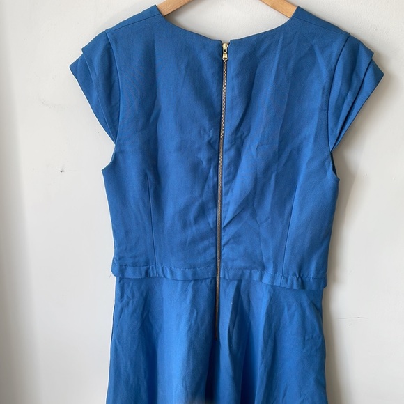 Periwinkle Reiss dress with pockets - Picture 4 of 6